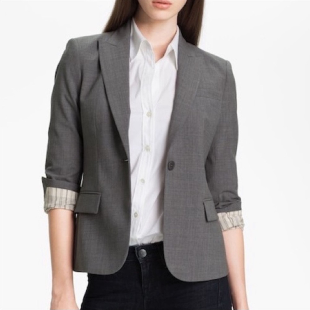 Theory Gray Blazer